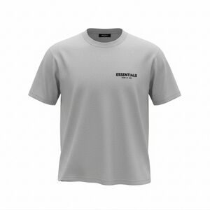 Essentials Men's Fear Of God Dark Oat Short Sleeve Tee NWT Size XL